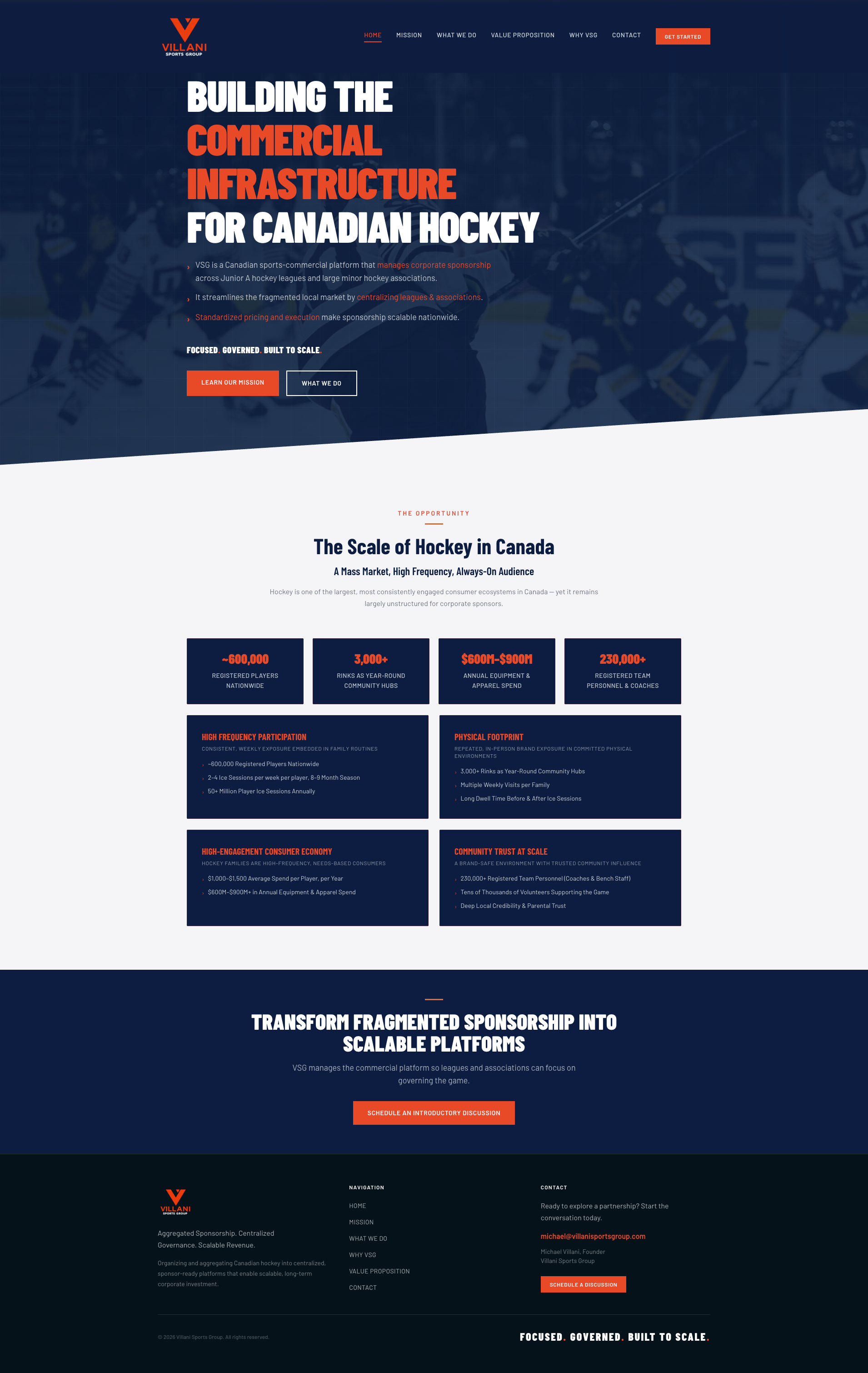 Villani Sports Group